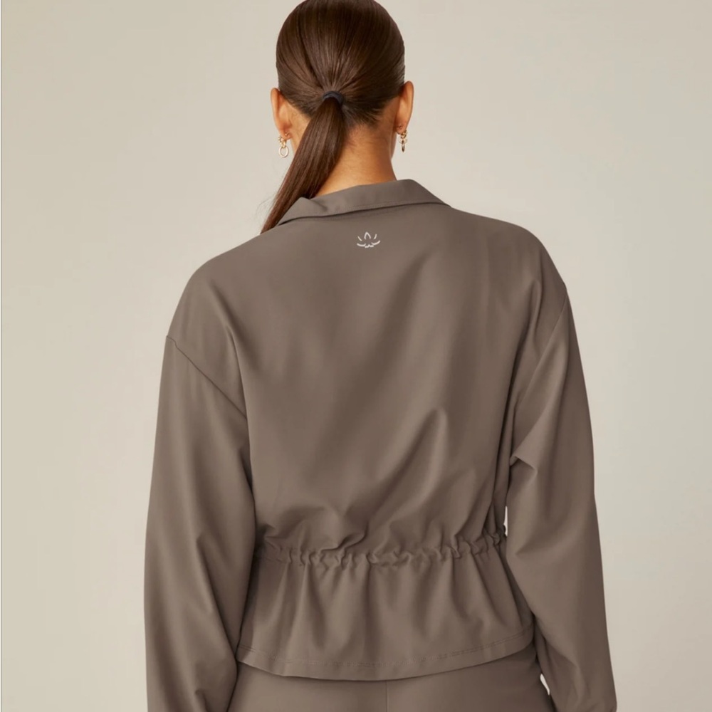 Beyond Yoga City Chic Jacket - Size Small - Color Dune. NEW w/tags.